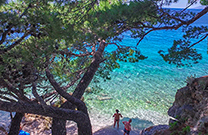 Abschnitt, Maestral & Soline