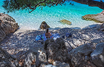 Kleine Bucht, Punta rata