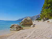 Strand Jardula in Brela
