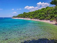 Strand Maestral in Brela