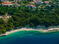 Strand Podcrkavlje in Brela