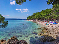 Strand Punta Rata in Brela