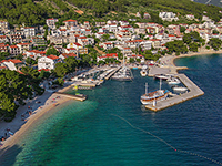 Strand Soline in Brela