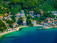 Strand Stomarica in Brela