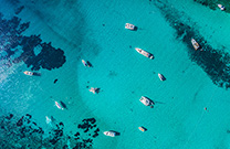 Boote, Sakarun Bucht