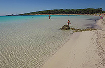 Kinderfreundlicher Strand Sakarun