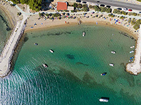 Strand Golubinka in Duce