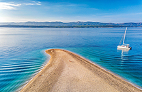 Sonnenaufgang Zlatni Rat