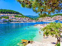 Strand Sveti Rok in Pucisca