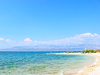 Strand Tri Mosta in Supetar