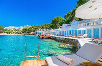 Pontons & Liegen, Beach Club Hvar