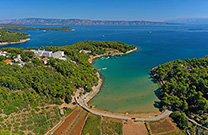 Strand Mina, Panorama