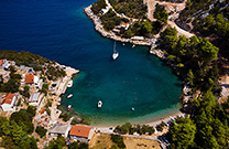 Luftaufnahme Mala Stiniva