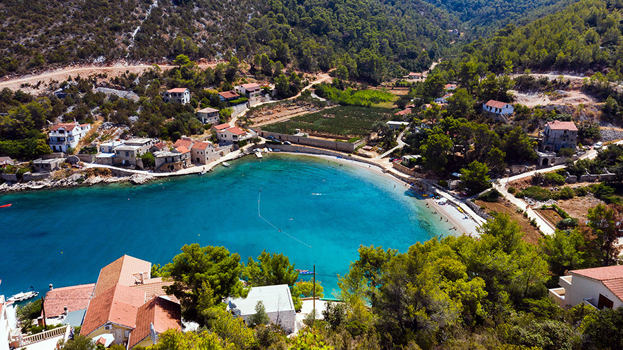 Strand Prapatna, Insel Hvar