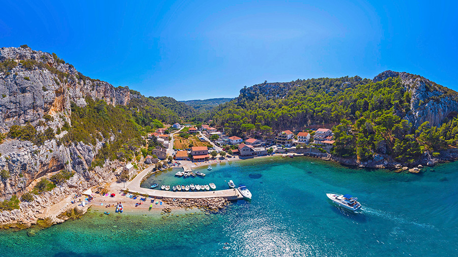 Strand Velika Stiniva, Insel Hvar
