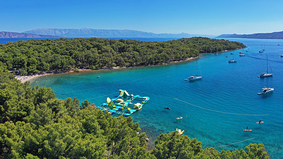 Strand Soline, Vrboska