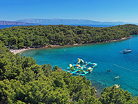 Strand Soline bei Vrboska