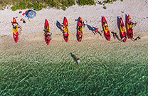 Girenica Strand bei Mandre