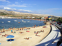 Strand Prosika, Pag