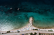 Uferpromenade, Strand Mandre