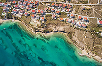 Luftaufnahme Pirka Strand