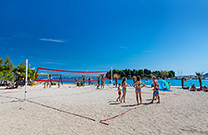 Beachvolleyball, Sandstrand Jaz