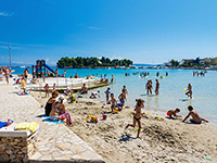 Barrierefreier Zugang, Sandstrand Jaz Preko