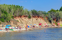 Kastelina Strandabschnitt, Insel Vir