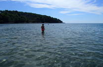 Flacher Meereingang - Strand Vela Przina