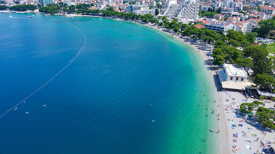 Stadtstrand Makarska, Gradska Plaza