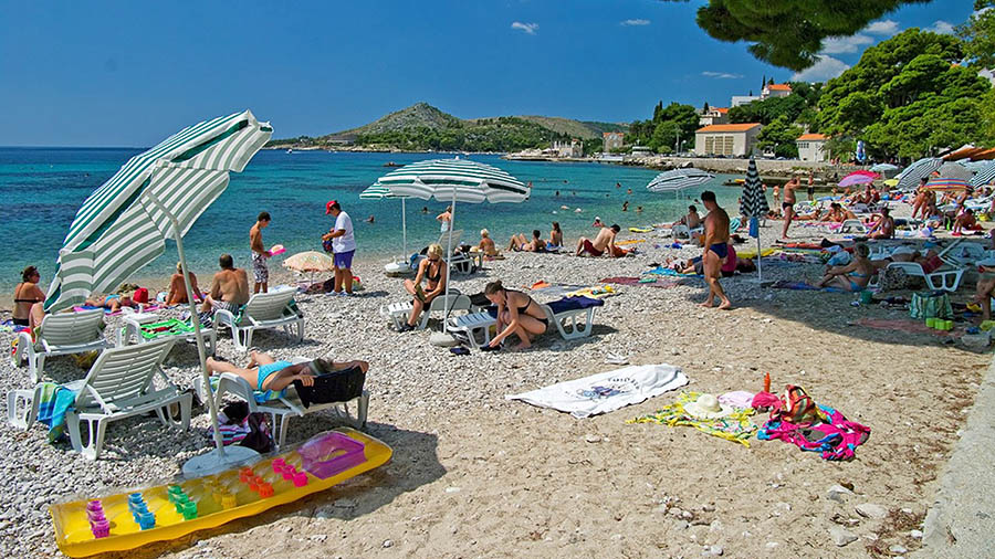 Strand Astarea in Mlini