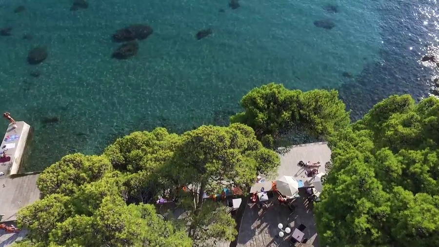 Strand Morska Taraca in Mlini