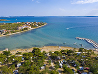 Strand Mostina in Privlaka