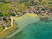 Sandstrand Skrapavac in Privlaka