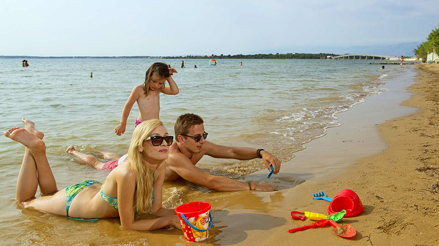 Strände Riviera Nin, Strand Vruljica