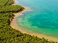 Hundestrandabschnitt Punta Velebit