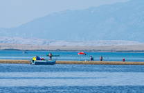 Sandstrand Zdrijac in Dalmatien