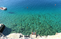 Strandabschnitt in Pisak