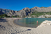Sandstrand Velika Plaza, Omis