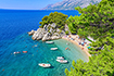 Brela, Strand Podrače