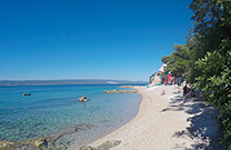 Panoramablick Strand Porat
