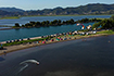 Sandstrand Usce Neretva Ploce, Kitesurfer