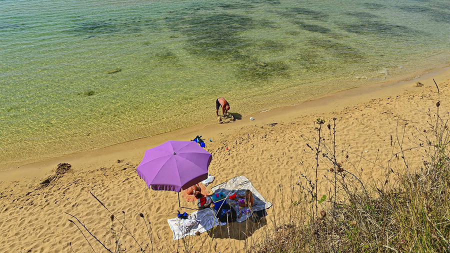 Sandstrand Vrilo bei Privlaka