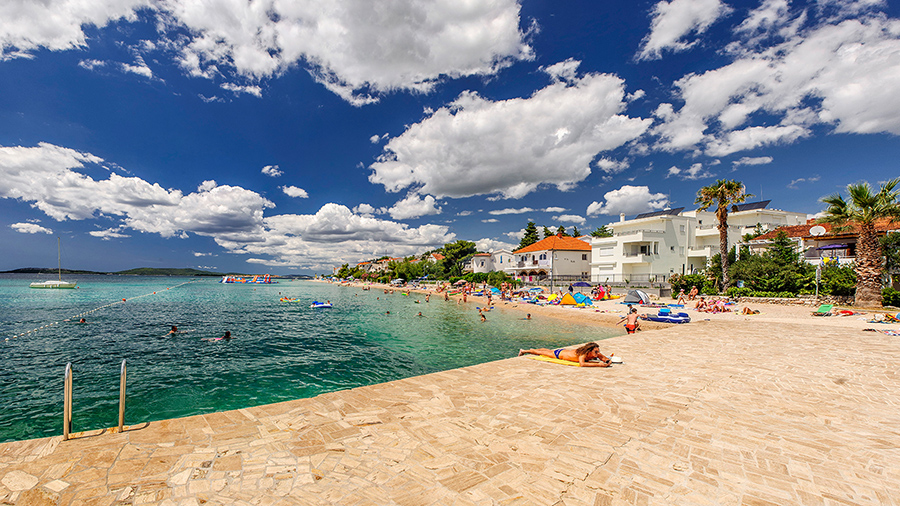 Strände Riviera Sibenik, Strand Zaboric
