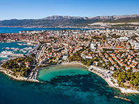 Strand Bačvice, Split