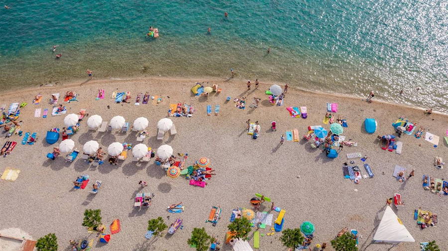Vodice - Srima, Strand Srima