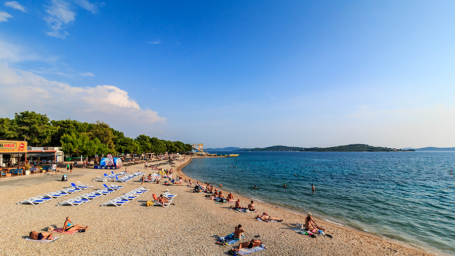 Strände Vodice, Plava Plaza