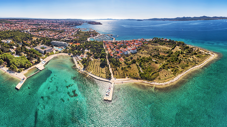 Strände Riviera Zadar, Borik