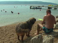 Hundestrand Camp Kovacine - Cres