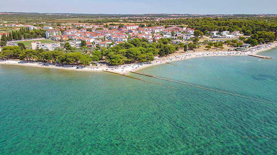 Strand Dječje igralište in Fazana